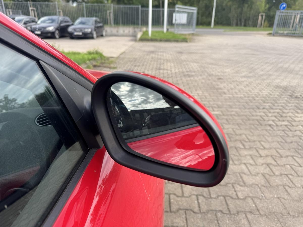 Seat Ibiza 6L original Au&szlig;enspiegel rechts elektrisch verstellbar LS3H Emocion Rot Bj.2006